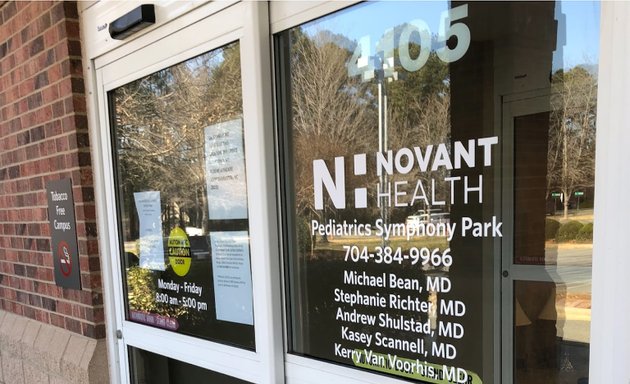 Photo of Novant Health Pediatrics Symphony Park