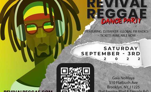 Photo of REVIVAL REGGAE dance party