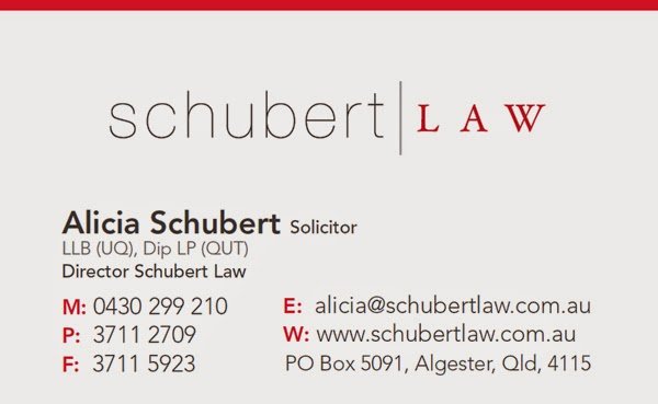 Photo of Schubert Law Pty Ltd