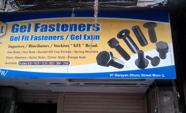 Photo of gel Fasteners