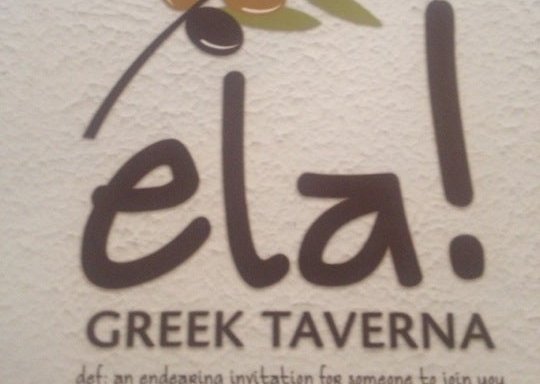 Photo of ela! Greek Taverna Restaurant