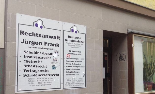 Foto von Rechtsanwalt J. Frank, Familienrecht, Sozialrecht, Insolvenzrecht