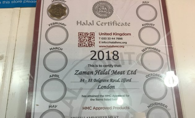 Photo of Zaman halal meat shop ltd