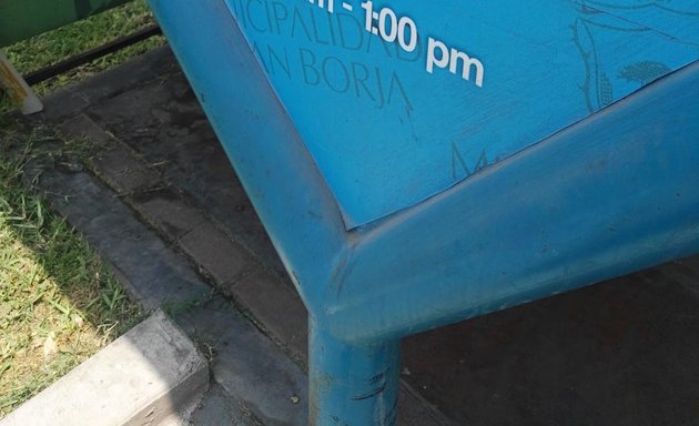 Foto de San Borja en Bici - Estación Ciclovía La Biblioteca