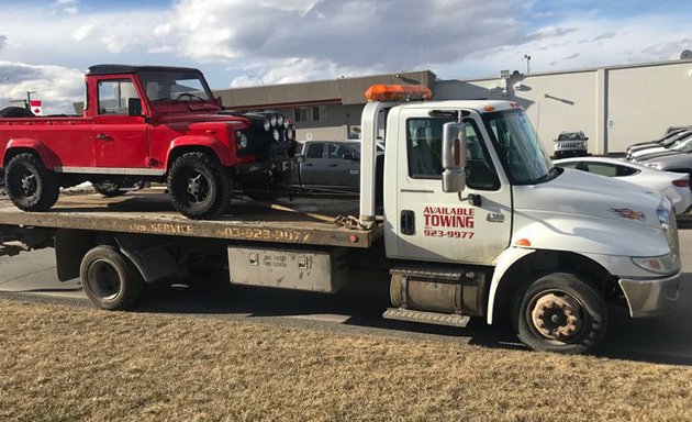 Photo of Available Towing