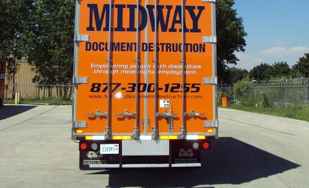 Photo of Midway Document Destruction