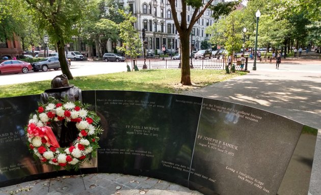 Photo of Boston Vendome Hotel Fire Memorial