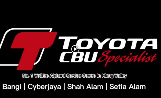 Photo of Toyota CBU Specialist