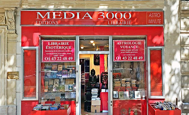 Photo de Librairie ésotérique MEDIA 3000 Paris - Librairie ésotérique Média 3000 - Boutique ésotérique
