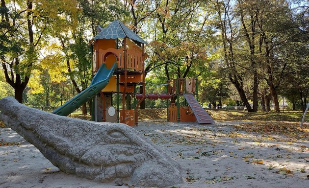 Foto von Kinderspielplatz Luitpoldpark Krokodilfigur