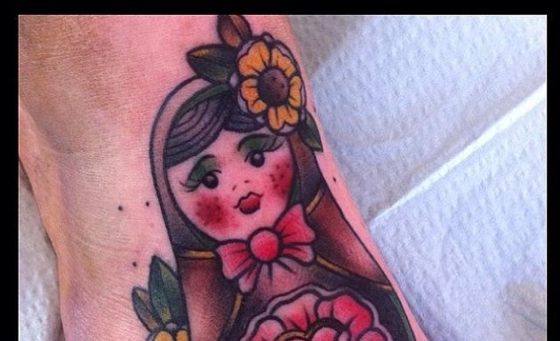 Photo of Blue Lady Tattoo