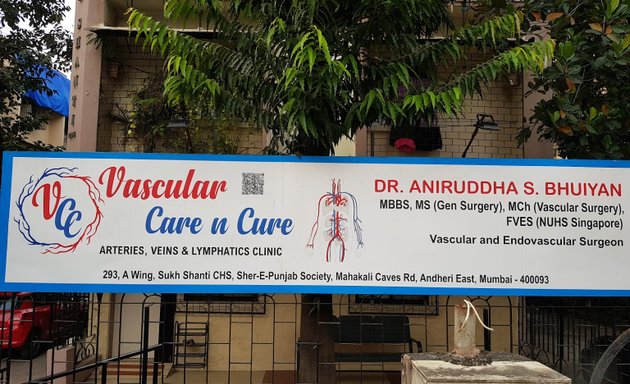 Photo of Vascular Care n Cure Clinic - Dr. Aniruddha Bhuiyan - Varicose Veins Diabetic Foot Gangrene Deep Venous Thrombosis AV Fistula Aortic Surgeries Angioplasty Stenting AV Malformation Carotid Surgery