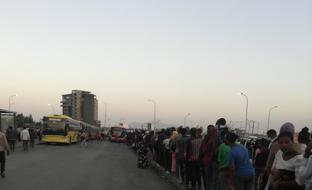 Photo of megenagna taxi stand