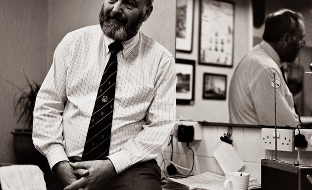 Photo of Glen Prisk At The Barber Shop In Calders