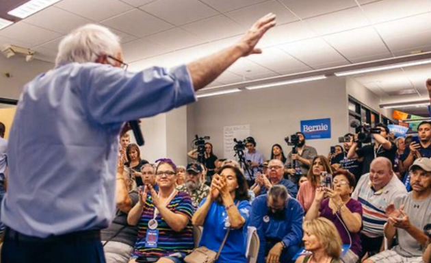 Photo of Bernie Sanders Campaign Office