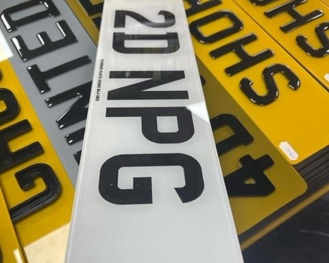 Photo of 🥇Number Plate Genie | Plodder Lane Number Plates | Printed 2D plate | Bespoke 3D Gel | 4D Lazer Cut | Vehicle Number Plates