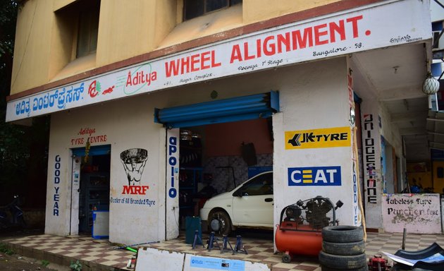 Photo of aditya wheel alignment & tyre centre