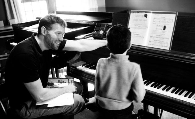 Photo of Piano with Nathan