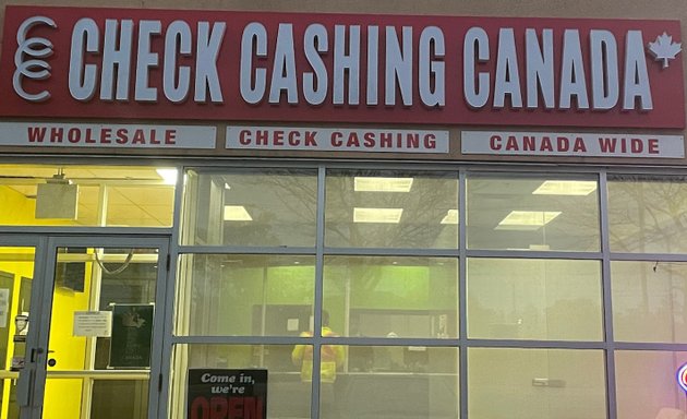 Photo of Check Cashing Canada
