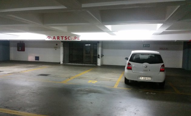 Photo of Artscape Theatre and Civic Centre Basement Parking Garage Entrance