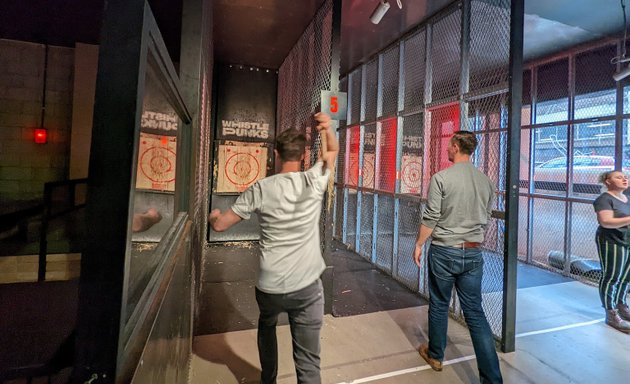 Photo of Whistle Punks Urban Axe Throwing