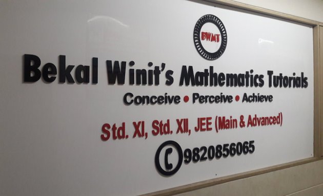 Photo of Winit Bekal's Maths Tutorials