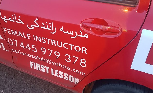 Photo of Female driving instructor