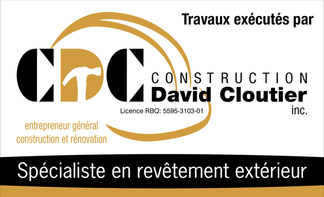 Photo of Construction David Cloutier Inc