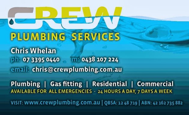 Photo of CREW Plumbing Services