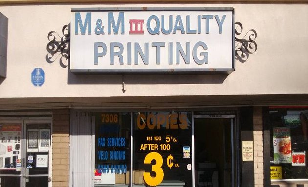 Photo of M & M Quality Printing
