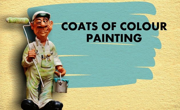 Photo of coats of colour painting