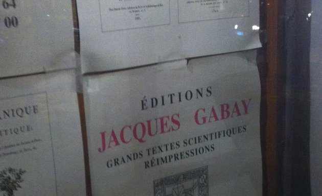 Photo de Editions Jacques Gabay