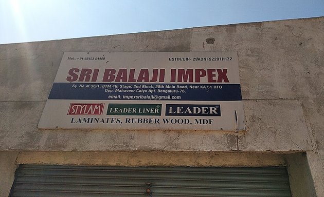 Photo of sri Balaji Impex
