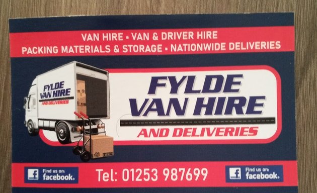 Photo of Fylde Van Hire and Deliveries