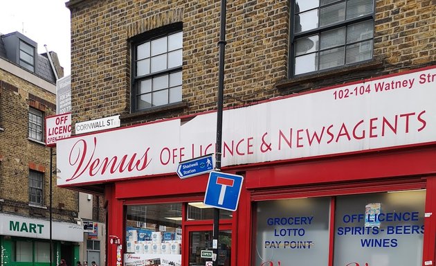 Photo of Venus Off Licence & Newsagents