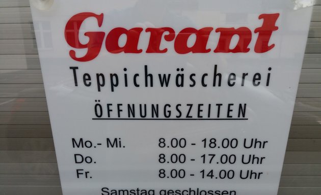 Foto von Garant Teppichreinigung GmbH