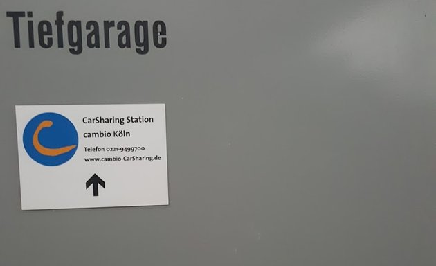 Foto von cambio CarSharing-Station Bonner/Marktstraße