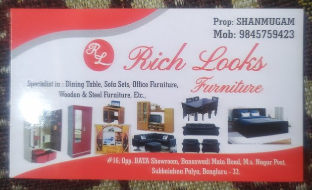Photo of Rich Looks Furnitures
