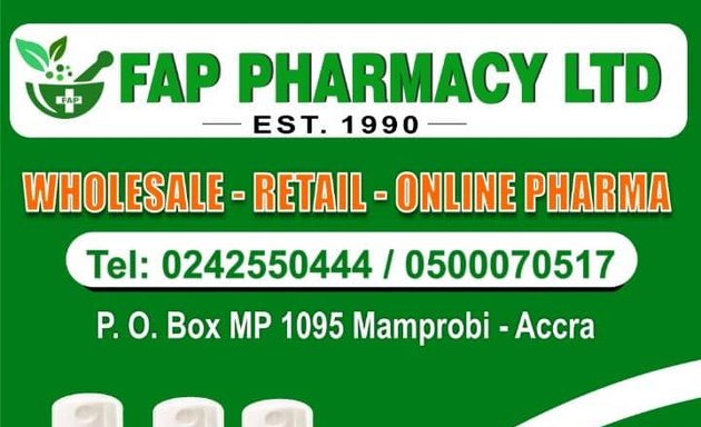 Photo of FAP Pharmacy Ltd