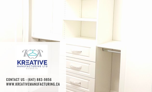 Photo of Custom Closets and Cabinet Maker in Brampton - Kreative Manufacturing