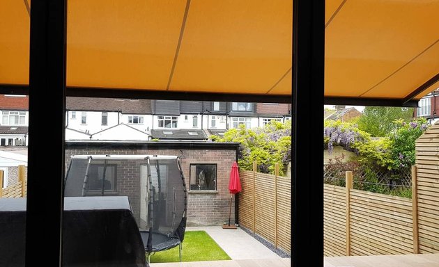 Photo of Retractable Easi-Blind Awnings