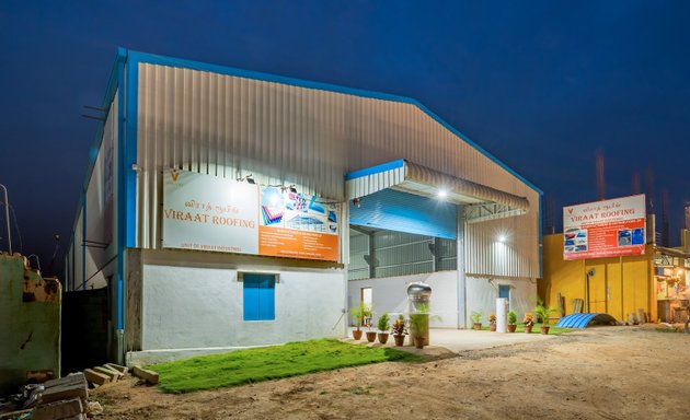 Photo of VIRAAT INDUSTRIES - Largest Manufacturers of Sandwich PUF Panel, Color Coated Metal Sheets, Color Coated Tile Roof Sheets, C & Z Purlins, Polycarbonate Sheets and Color Coated Accessories in South India