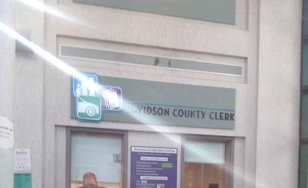 Photo of Davidson County Clerks Office