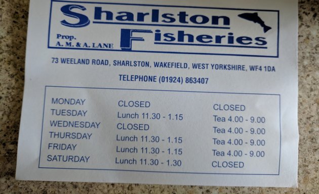 Photo of Sharlston Fisheries