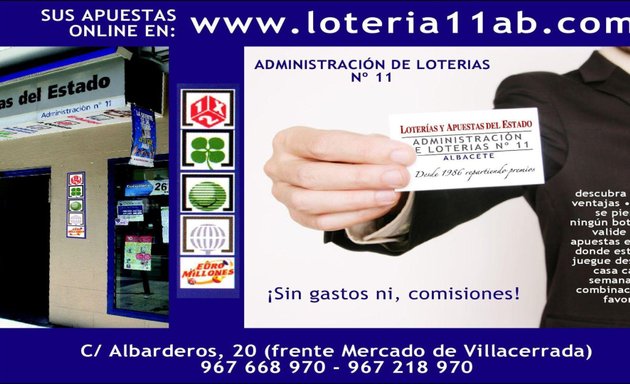 Foto de Lotería 11 AB