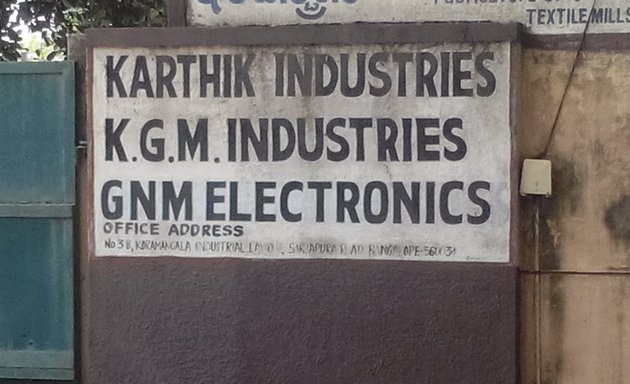 Photo of Karthik Industries - KGM Industries - GNM Electronics
