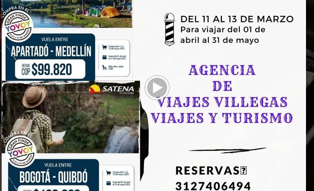 Foto de Agencia de viajes, villegas Viajes y TURISMO