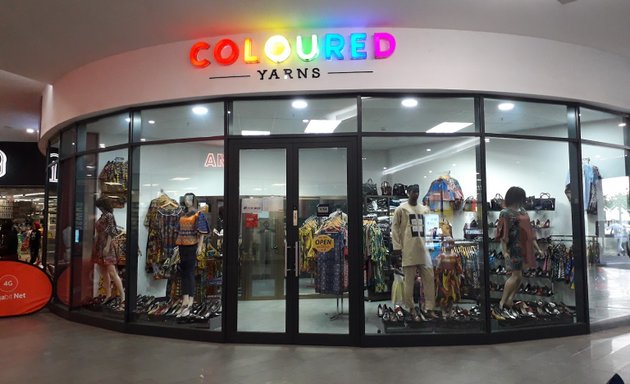 Photo of Coloured Yarns