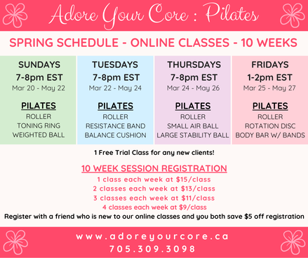 Photo of Adore Your Core: Pilates