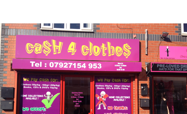 Photo of Cash 4 Clothes Bolton